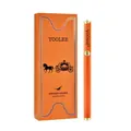 Langanhaltender wasserfester oranger Flüssig-Eyeliner mit feiner Spitze und eleganter Box - Orange (01# Bürstenspitze)
