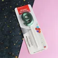 Vela de cumpleaños número 9 verde metálico para la decoración de pasteles de fiesta - Número 9 / 1 Pieza / Verde oscuro