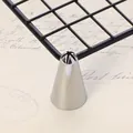 Professionelle Sterntülle aus Edelstahl für Kuchendekoration und DIY-Backwerkzeuge - Glänzend Konisch (40-20)
