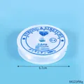 0.4mm clear elastic stretchy beading cord for DIY jewelry making, 6.7cm diameter spool - 0.4mm Transparent White Elastic Thread 84121