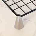 Professionelle Edelstahl Stern-Spritztülle für die Dekoration von Kuchen und Keksen - Stern Form (40-26)