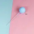 Light blue 2cm cake topper ball decoration for party and baking supplies - 2cm (1 Piece/Pack) / Blue