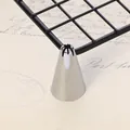 Professionelle Edelstahl Spritztülle mit Sterntülle für kreative DIY Tortendekoration - Stern Form (40-35)
