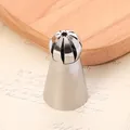 Professional spherical stainless steel Russian torch icing nozzle for cake decorating - 52-62