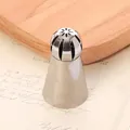 Stainless steel Russian ball piping tip for cake decorating cream flowers - 52-52