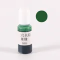 10g grasgrünes konzentriertes Flüssigpigment für DIY-UV-Epoxidharz-Bastelprojekte - Grasgrün