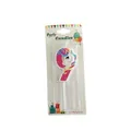Pink unicorn number 9 birthday candle for girls party cake decoration and celebration - Unicorn Number 9