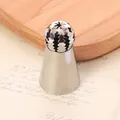 High quality stainless steel Russian ball piping tip for creative cake icing decorations - 52-65