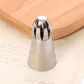 Stainless steel Russian torch piping nozzle with sphere shape for cake decor - 52-49