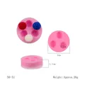 Pink daisy flower silicone fondant mold for cake decorating with specific measurements - Small Daisy Sunflower (50-51) / 4cm / Pink