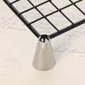 Professionelle Sterntülle aus Edelstahl für die Dekoration von Sahne und Torten - Geschlossener Stern Stil (40-22) / 40-22 / Silber