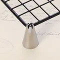 Professionelle Spritztülle aus Edelstahl für DIY-Tortendekoration und köstliche Kekse - Speziell Geformter Öffnungsstil (40-30) / 40-30 / Silber