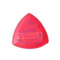 Professional soft red triangular powder puff for seamless liquid foundation application - Single Nude Pack (Red) / 1 Piece / Red
