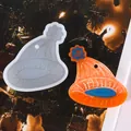 Knit beanie hat silicone mold for Christmas resin keychain DIY crafting projects - 60-940 White (Knit Hat)