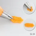 Professional stainless steel Russian piping tip nozzle 52-34 for creative cake decorating - 52-34