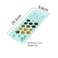 Light blue 21-grid star-shaped ice cube mold for baby food supplement dimensions - Five-pointed Star / 21 Grids / Light Blue