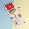 Vela de cumpleaños dorada con forma de corazón y corte de diamante para pastel, 4cm - Corazón de Diamante / Dorado