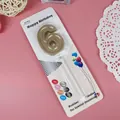 Vela número 6 oro champán para decoración de pastel de cumpleaños en tarjeta individual - Número 6 / Dorado