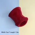 Cinta de malla roja arrugada para la decoración de pasteles y flores, 7 cm x 1,5 m - Cinta Roja 7*150cm