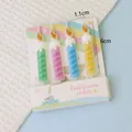 Set of 4 colorful cartoon Four Seasons birthday candles for cake decoration details - Four Seasons Multicolor Set / 4Pcs Set