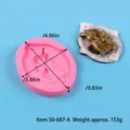 Angel cherub silicone mold for baking chocolate and soap making with detailed dimensions - Classical Angel Border Style (50-687-A) / 12.6x9.8x2.1cm