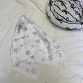 Elegant white satin square scarf featuring a trendy pink star print pattern for summer fashion - 70*70cm / Pink Purple Stars (Style 21)