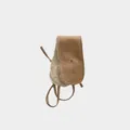 2024 autumn winter thickened faux suede earmuffs with soft lamb wool lining for warmth - One Size / Khaki