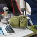 Small army green crossbody bag for women, Korean style for outdoor camping use - Army Green