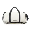 Borsa da viaggio TIDE RICE bianca e nera con tracolla per fitness e palestra - Edizione Standard / Bianco
