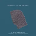 Warm purple knitted balaclava hat with integrated neck warmer scarf for women - One Size(Elastic) / Gray