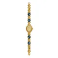 Elegante reloj de pulsera dorado para mujer con incrustaciones de concha de abalón. - Estilo Concha Abulón Oro Vintage (FA1920) / Abalón Oro Vintage