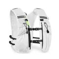 Ultra-light white breathable mesh running vest with adjustable straps for outdoors - XS / White