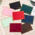 Elegant colorful mini envelopes with gold borders and premium gold stamping For you - 8 Colors Mixed / Set of 8