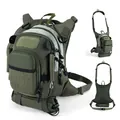 Lightweight multifunctional fly fishing chest pack in olive green - 35x30.5x10.5cm / Army Green