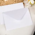 Premium Western-style white envelope for greeting cards, invitations, and letters - 16X11cm / White