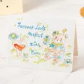 Cute watercolor greeting card with bear illustration for Valentine's Day or wedding - 【01】Spend Life Together