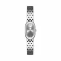 Reloj Bee Sister de mujer en acero inoxidable plateado con esfera ovalada vintage - Gris Plata