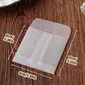 Translucent vellum envelope 6x8cm for jewelry packaging and card storage - 6cm*6cm