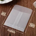 Translucent vellum paper envelope bag for jewelry packaging, size 8x10.5cm / 3.15x4.13in - 8cm*8cm