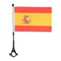 Universelle Sicherheitsfahnenstange für E-Scooter und Fahrräder mit Spanien-Flagge - Spanien Stil