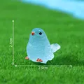 Miniature luminous blue bird figurine for DIY garden landscape decoration, 2.9x2.1cm - Blue Bird (2#) / 2.9x2.1cm
