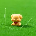 Miniature cute golden puppy figurine doll for DIY micro-landscape decor 2.1x1.8x1.4cm - 1.8x2.1x1.4cm / Labrador