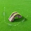 Puente de piedra miniatura en resina para micropaisaje DIY 6,4x2,4x3,2cm - Puente de Piedra
