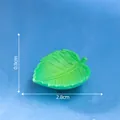 Green floating leaf miniature for aquarium landscaping and garden DIY decoration accessory - Mint