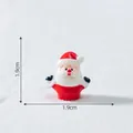 Figura de Papá Noel en miniatura para decoración navideña DIY, 1,9 cm de alto y ancho - 2# Papá Noel