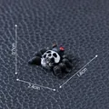 Halloween skull spider miniature figure for DIY decoration, measuring 2.4x1.6x0.7cm - Skull Faced Spider (3#)