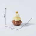 Árbol de Navidad en miniatura de niveles para decoraciones de paisajes nevados DIY - 2,4cm x 1,7cm / 6# Marrón