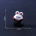 Miniature vampire ghost figurine for Halloween micro landscape decor, 2.9cm resin ornament - Vampire Bunny (C3104) / Vampire Bunny