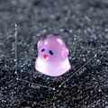 Luminous purple ghost figurine 1.5cm for DIY micro landscape desktop decoration - Lavender