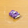 Halloween miniature magic book resin ornament with skull and tentacle design for DIY - Necromantic Magic (C3830)
